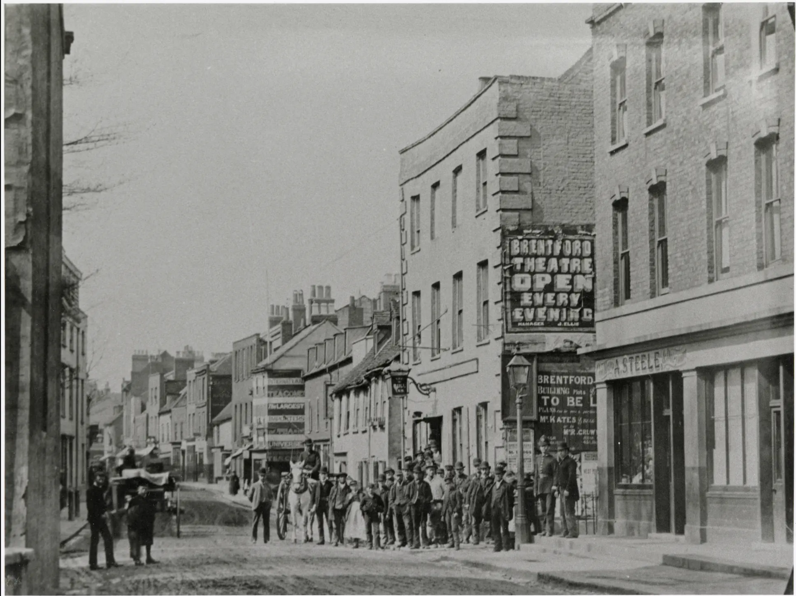 1907 Pre the bull inn high s ounslow local studies archive