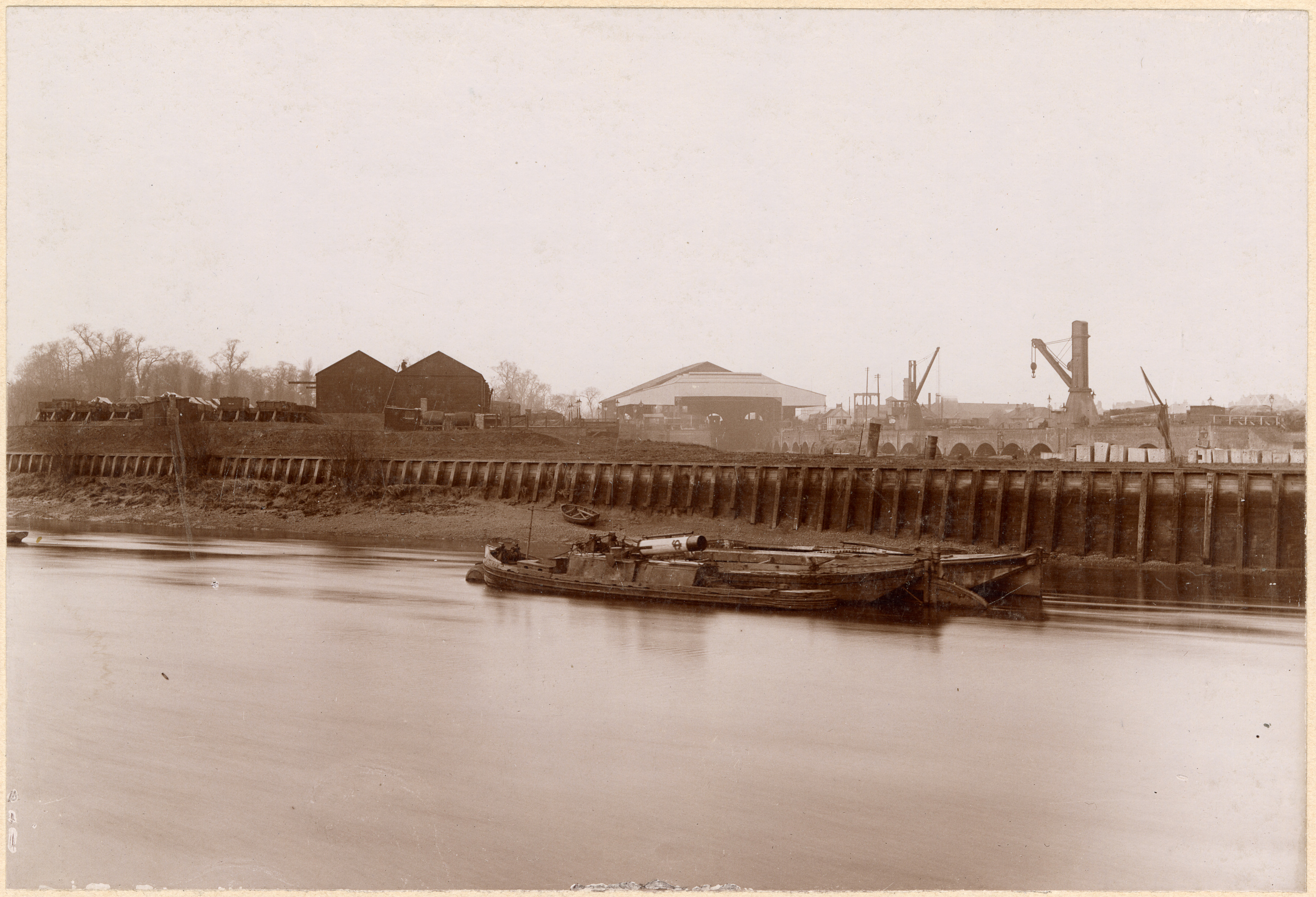 1911 brentford dock brentford old england fred turner hounslow local studies archive