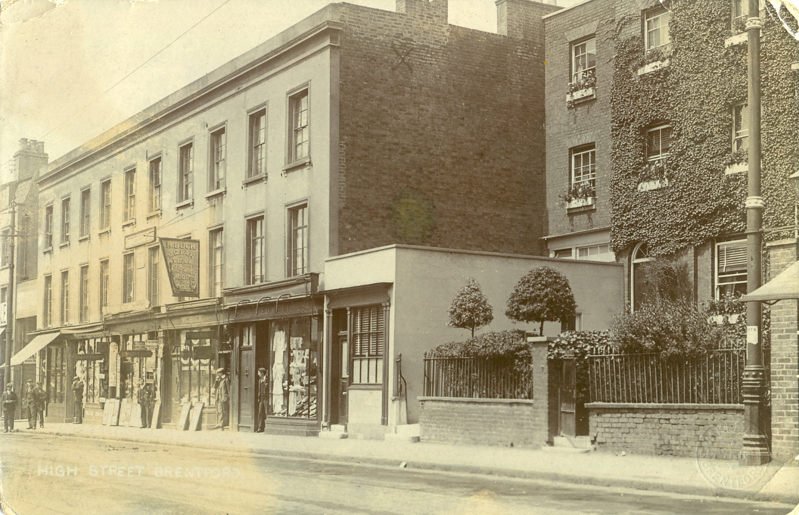 Early 1900s 290 295 high street by permission of howard webb collection