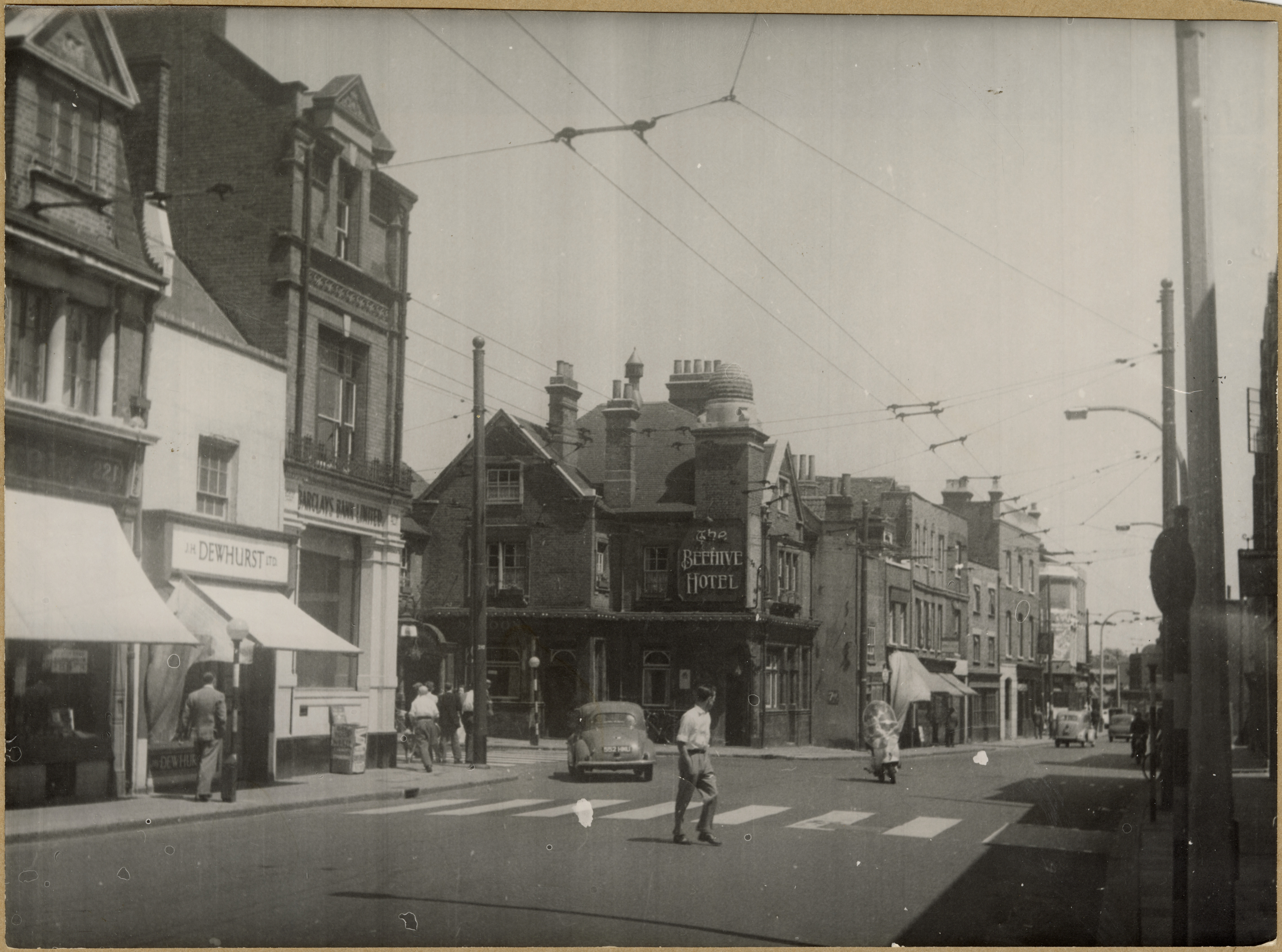 1950S 60s221 232 high street brentford holman hounslow local studies archive