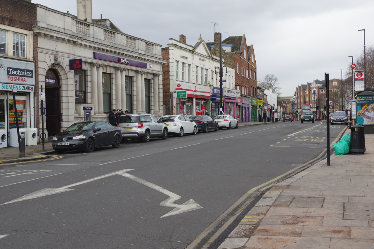 2018 Nat west bank from geograph 5701571 by stephen mckay the high street before the latest development